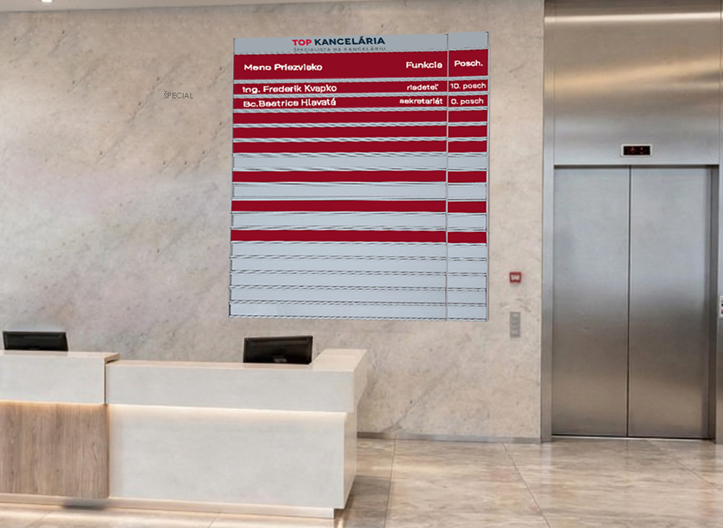 Orientačné a informačné tabule