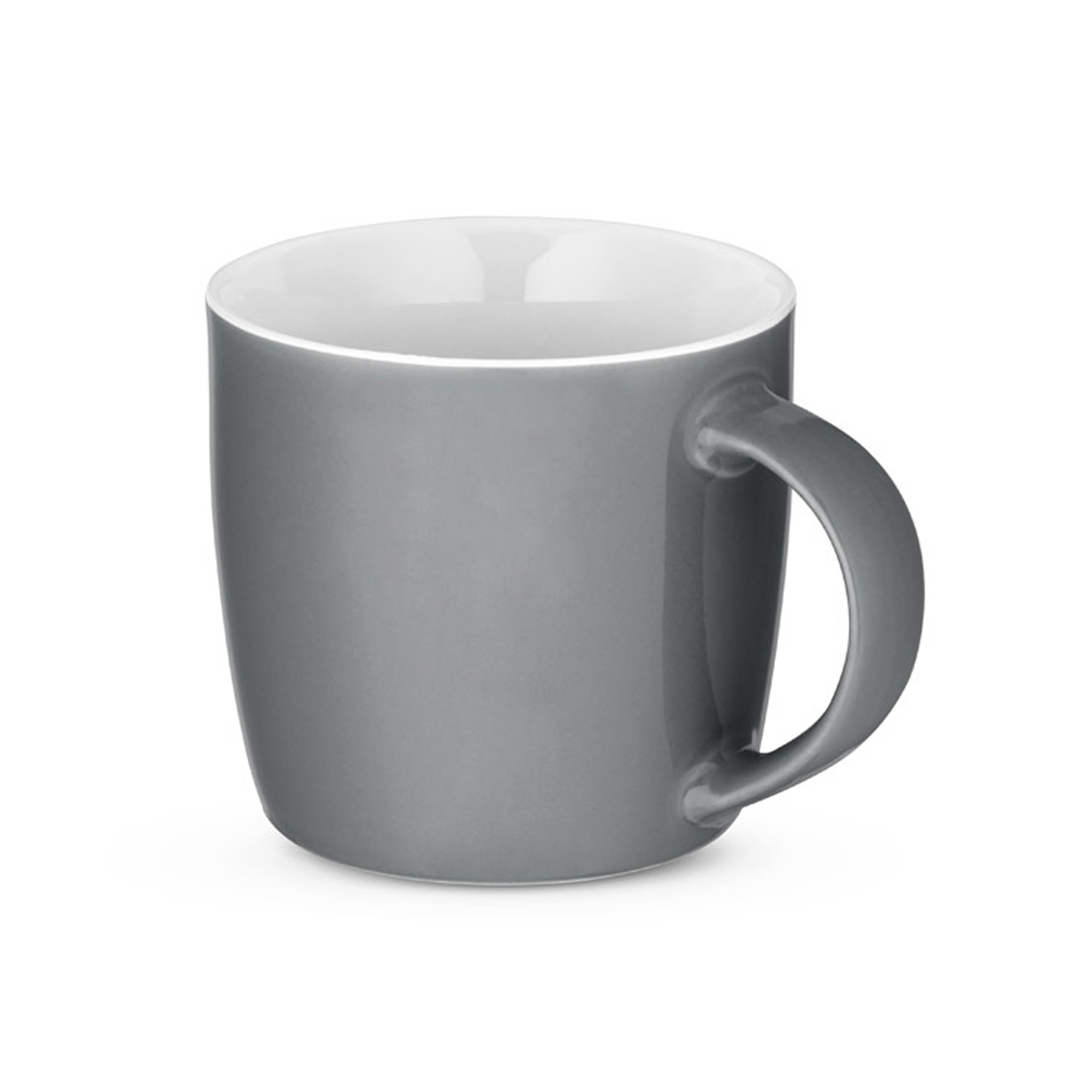 Keramický hrnček 370 ml. Comander sivá